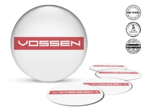 Vossen Nabenaufkleber Stil Individuelle Dome-Labels